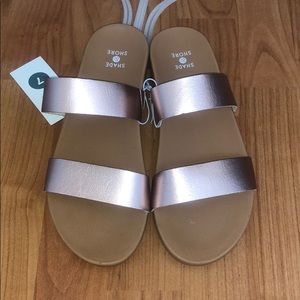 Women’s Dedra Slide Sandals - Rose Gold